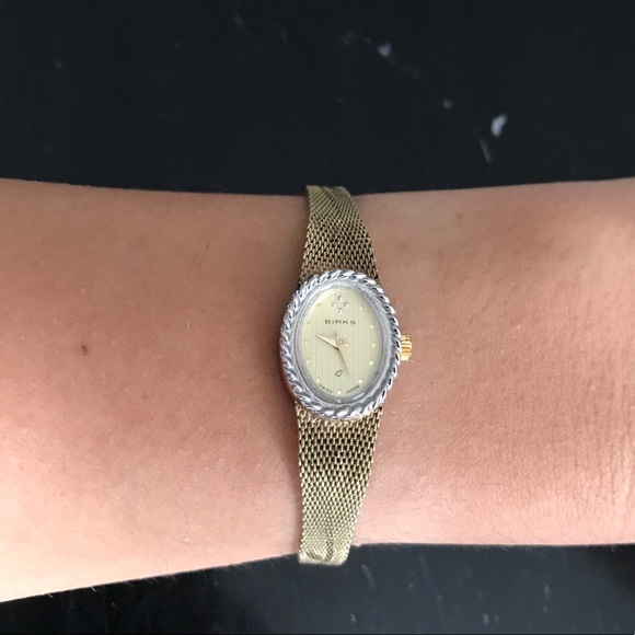 Maison Birks gold plated ladies watch - Picture 1 of 6